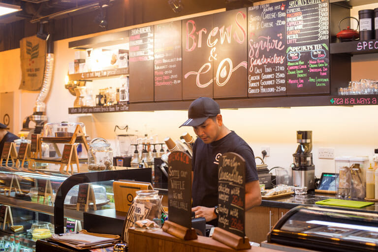 Brews counter